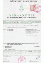 Certifikát č. 3