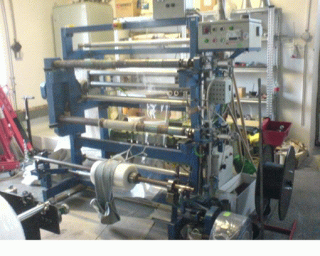 Převíječ - řezač fólií