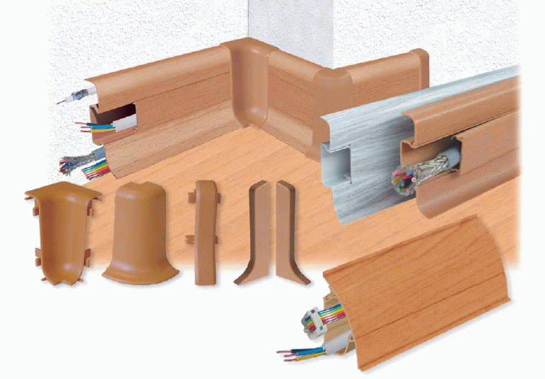 Lišty pro vedení kabelu