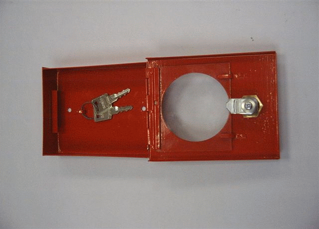 Schránka na jeden kľúč - sklo