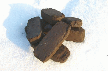 Predaj rašelinových brikiet