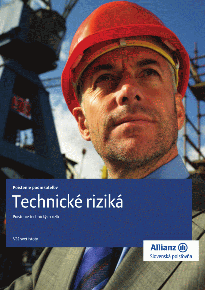 Poistenie strojného prerušenia prevádzky 