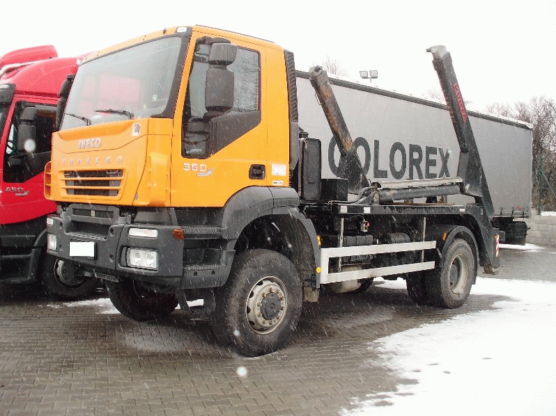Iveco Trakker AS190T reťazový naťahovák kontajnerov