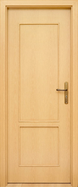 Dvere farbené - drevodekor