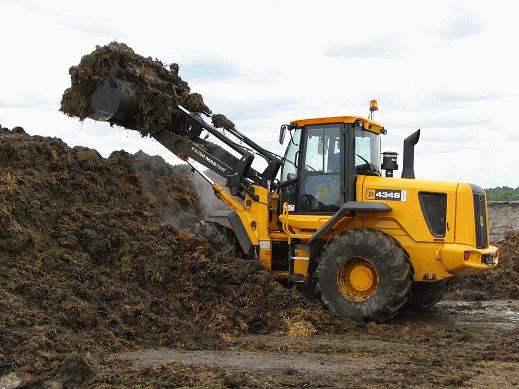 JCB 434 AGRI - čelný kolesový nakladač JCB s označením 434 AGRI