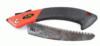 Potřeby pro výstup a práci v koruně stromu - Ruční pilky ARS