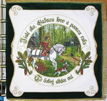 Vyšívané vlajky a prapory 