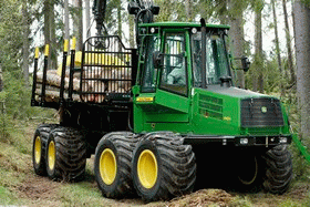 Forwarder John Deere 1110D
