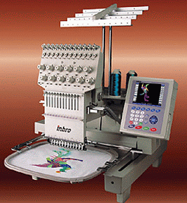 Priemyselné vyšívacie automaty KSM-jedno a viachlavové