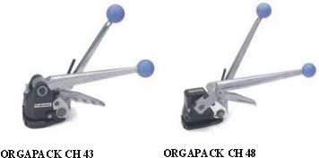 Mechanické páskovače ORGAPACK CH43 a CH48