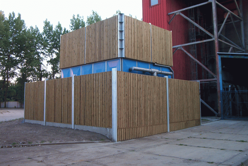 Protihlukové kryty a zábrany