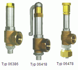 Poistné ventily Herose