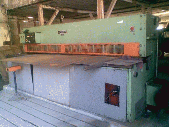 Nožnice tabuľové NTE 3150/6,3 E