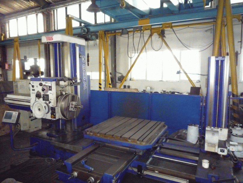 Tos W 100 A - vodorovná vyvrtávačka stolová