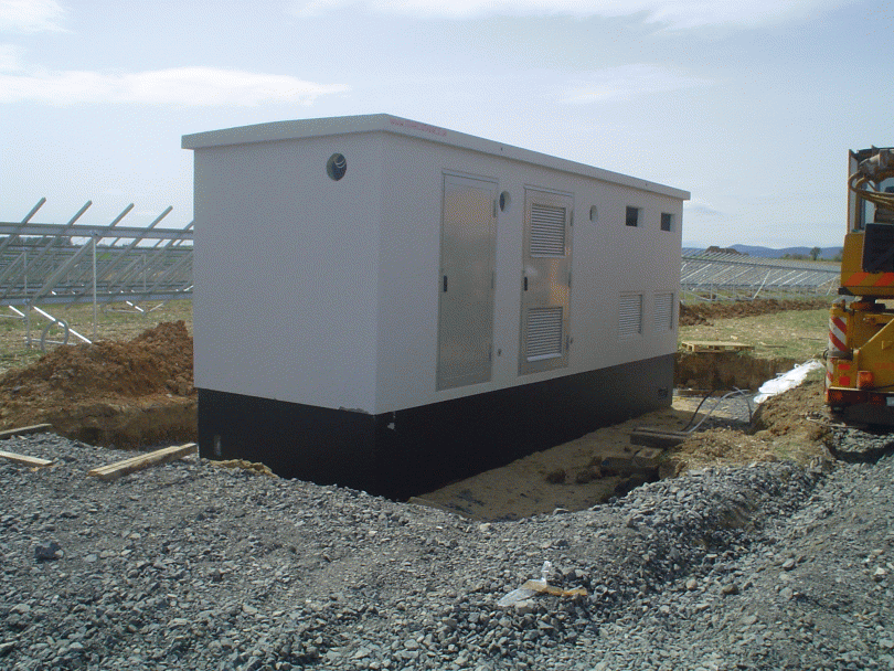 Trafostanice s vnútorným ovládaním - "V" - TSE-2V4 