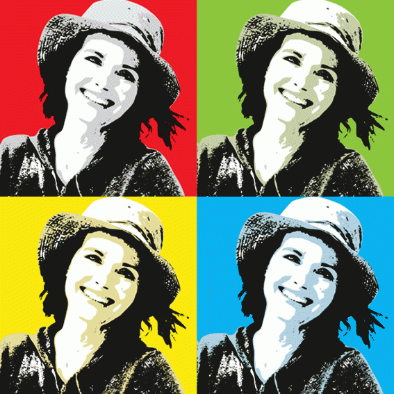 Pop Art obrazy z fotografie