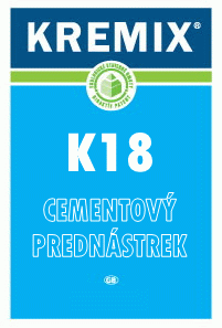 CEMENTOVÝ PREDNÁSTREK K18