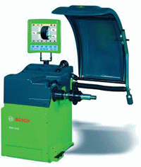 Digitálna vyvažovačka kolies BOSCH WBE 4410 a 4415