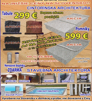 Jednopomníky - jesená Akcia