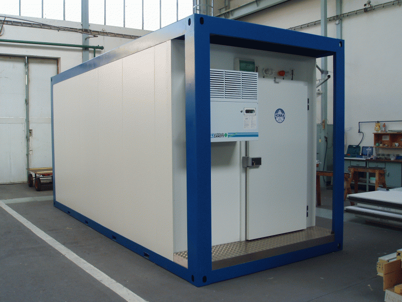 Kontajnery v chladiacom a mraziacom prevedení