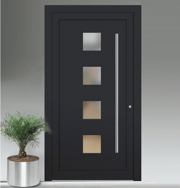 Hliníkové moderné dvere