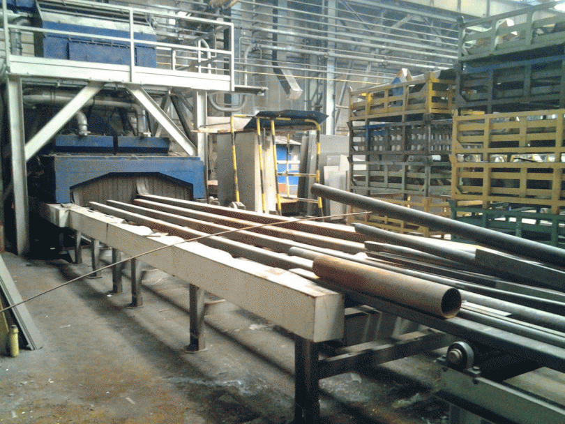 Otryskávač priebežný 6 TP 2000/500