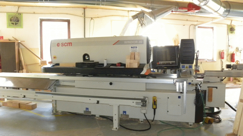 Stroj na výrobu drevených euro okien a dverí Windor 20