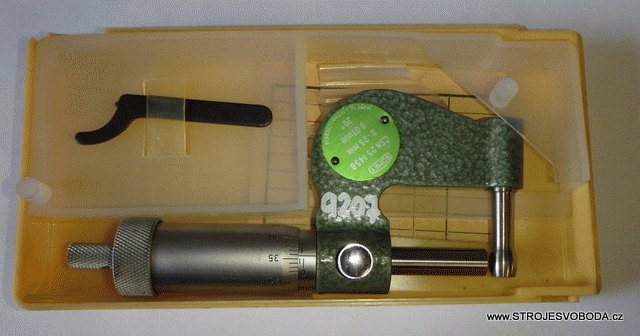 Mikrometr na trubky s dotekem SK 0-25 – 7303.