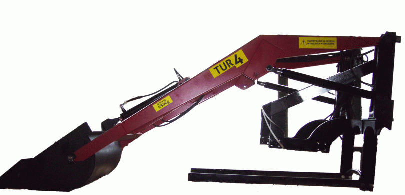 Celný traktorový nakladač