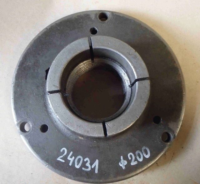 Příruba na soustruh SV 18 prům. 200, osazení 161 (13899.)