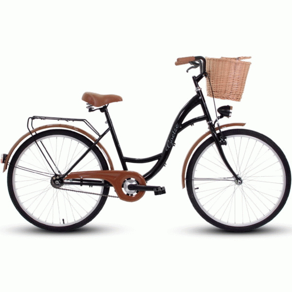 Goetze eco retro bicykel čierny 2019