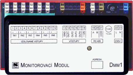 Distribuovaný monitorovací modul - DMM1