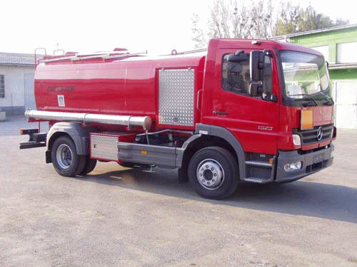 Cisternové automobily typu CAPK ADR