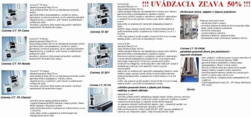 Plastové okná a dvere