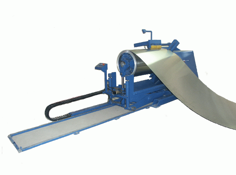 Odvíjecí linkA SVITKŮ plechů