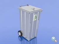 120 l, 160 l a 240 l kontajner