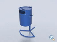 50 l závesný kôš