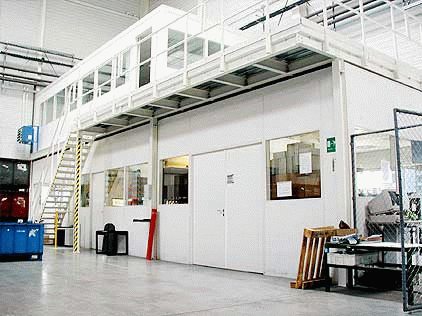 Vestavky do halových objektů