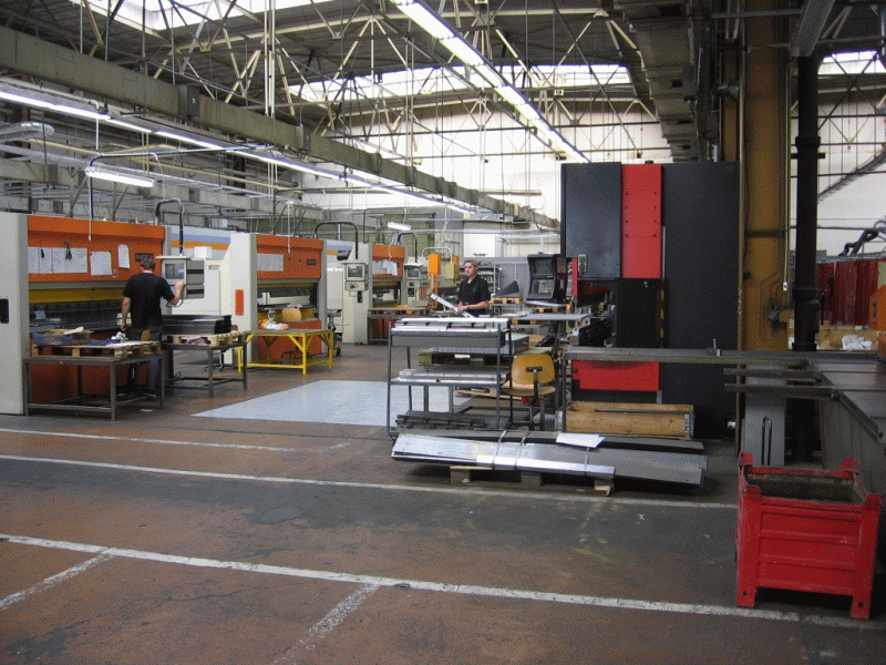 Výroba plechových dílů