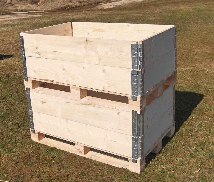 Výroba paletových ohrádok