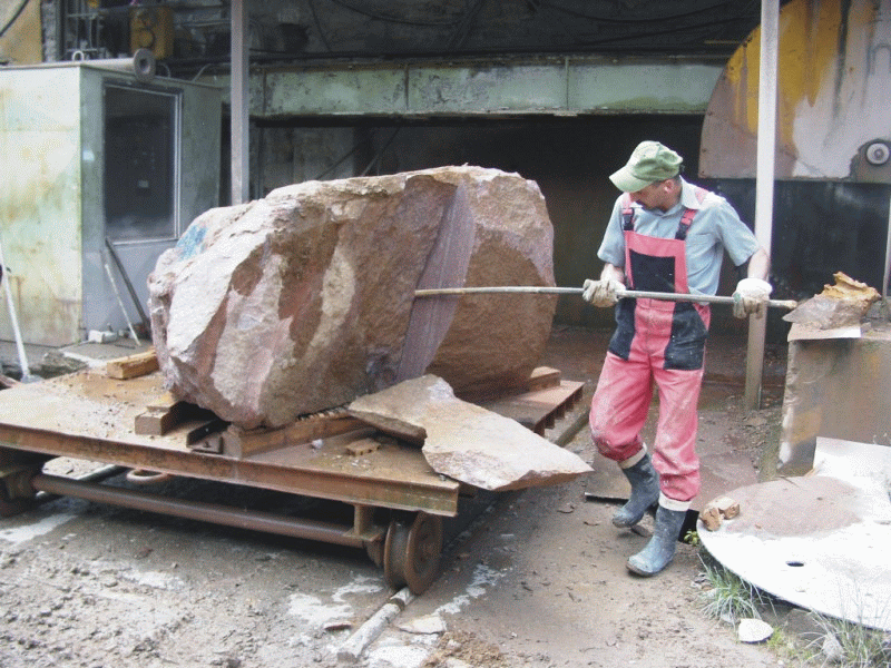 Ťažba a spracovanie kameňa