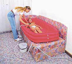 Sprchovací sety pro domácí použití