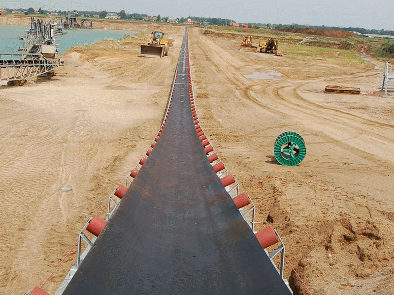 Hladké dopravní pásy