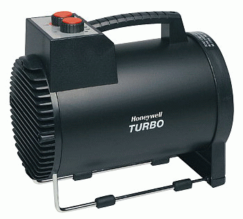 Horkovzdušný ventilátor s ocelovým krytem