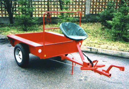 Jednonápravový návěs ANV 