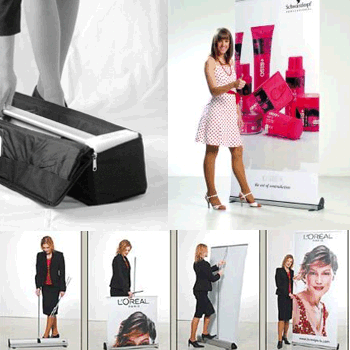 Paraván rollup 150 x 212 cm