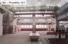 Výroba  a montáž vybrané zdvihací techniky - Mostové, portálové a otočné jeřáby  kompletní inženýrin