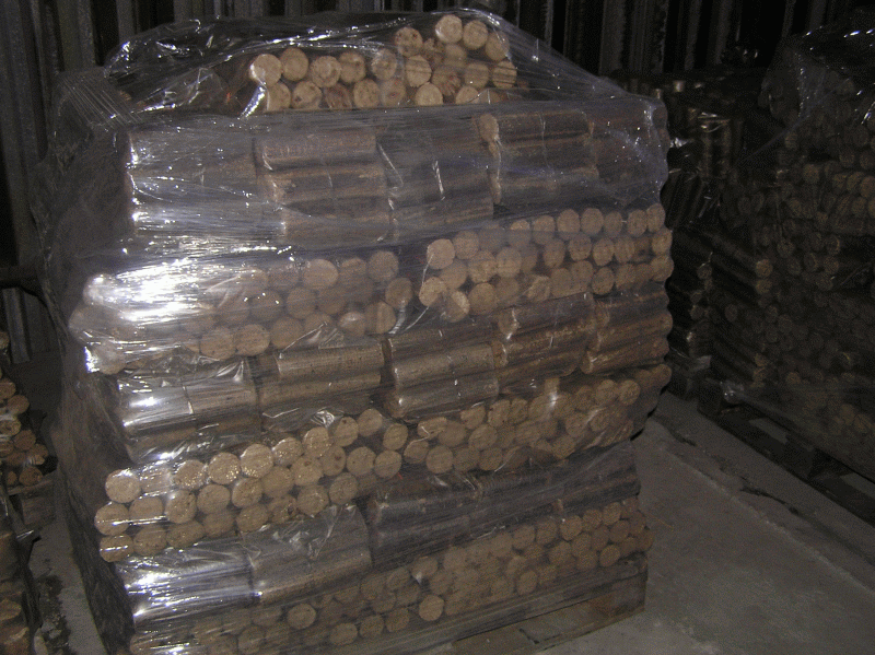 Drevené brikety