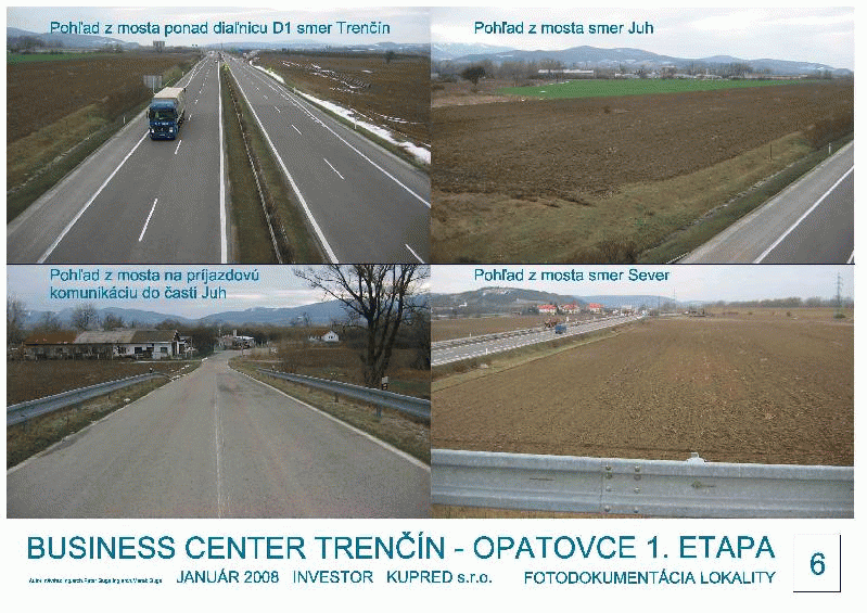 Pozemok pre logistiku v priemyselnom parku Trenčín Opatovce