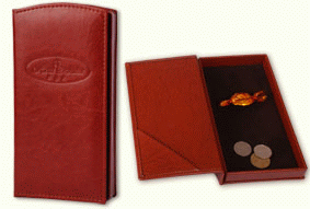 Výroba - Krabičky na platenie z kože, ekokože alebo dreva.